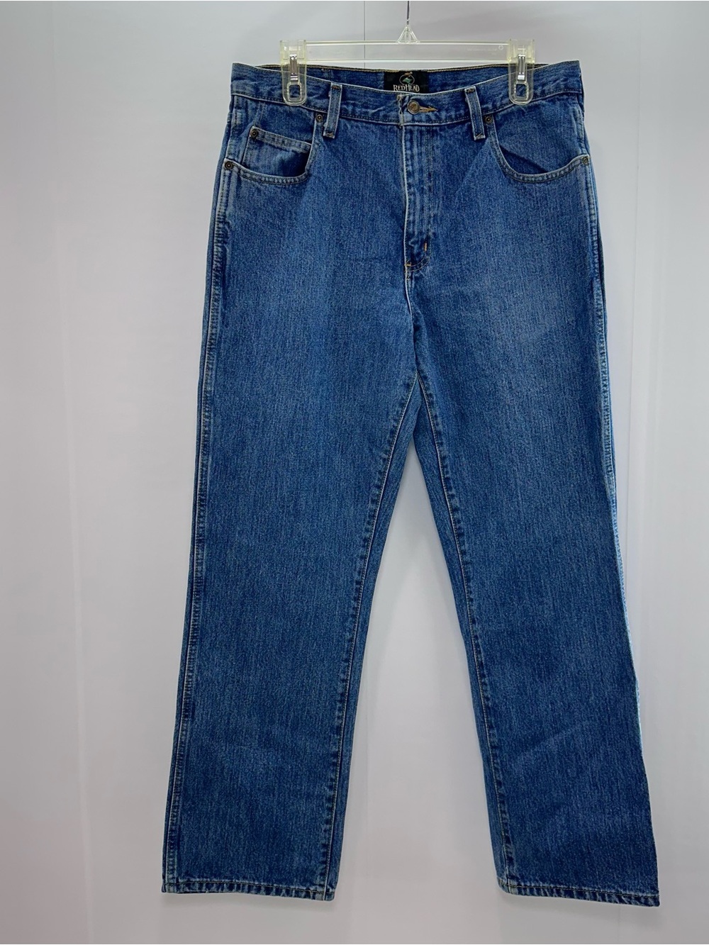 RedHead Men's Bootcut Jeans in Blue Denim